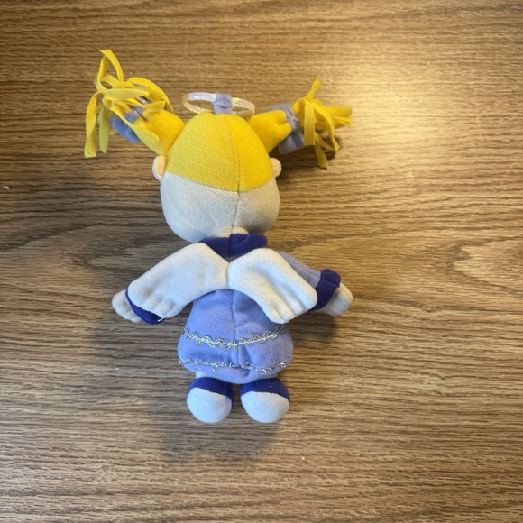 Vtg Rugrats Chuckie, Angelica, and Spike Plush Holiday Bean Bag Friends 1997 - Picture 7 of 13